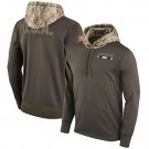 Dallas Cowboys Salute to Service Sideline Therma Pullover Hoodie – Olive