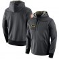 Green Bay Packers Salute to Service Therma Performance Hoodie - Anthracite