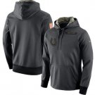 Indianapolis Colts Salute to Service Therma Performance Hoodie - Anthracite