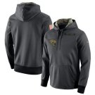 Jacksonville Jaguars Salute to Service Therma Performance Hoodie - Anthracite
