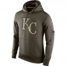 Kansas City Royals Salute To Service Olive Hoodie