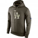 Los Angeles Dodgers Salute To Service Olive Hoodie
