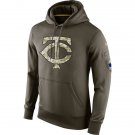 Minnesota Twins Salute To Service Olive Hoodie