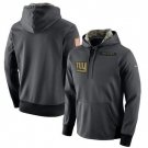 New York Giants Salute to Service Therma Performance Hoodie - Anthracite