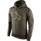 Men's Ottawa Senators Olive Salute To Service Therma Performance Hoodie