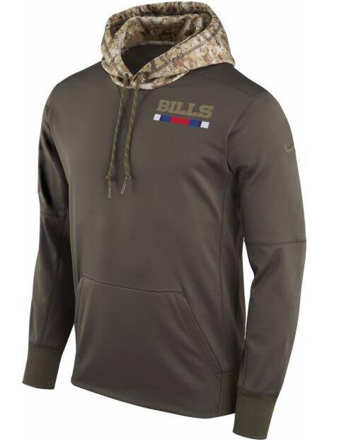 Men's Buffalo Bills Salute to Service Therma-FIT Performance Hoodie