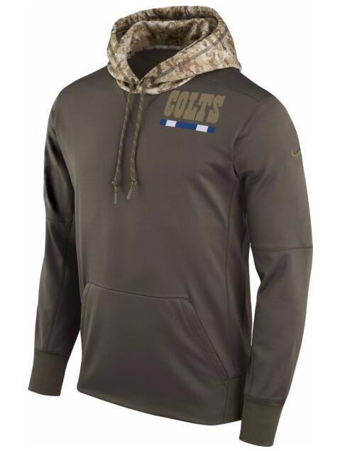 Men's Indianapolis Colts Salute to Service Therma-FIT Performance Hoodie
