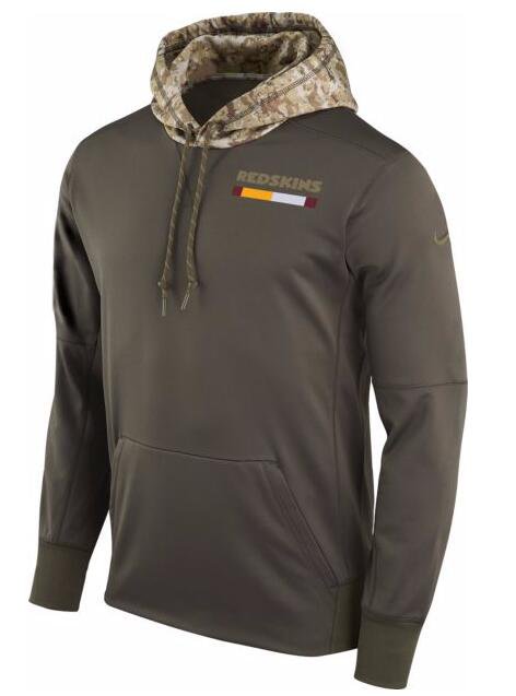 Men's Washington Redskins Salute to Service Therma-FIT Performance Hoodie