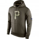 Pittsburgh Pirates Salute To Service Olive Hoodie