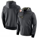 Seattle Seahawks Salute to Service Therma Performance Hoodie - Anthracite
