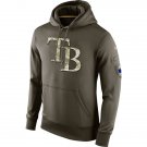 Tampa Bay Rays Salute To Service Olive Hoodie