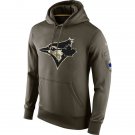 Toronto Blue Jays Salute To Service Olive Hoodie