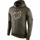 Washington Nationals Salute To Service Olive Hoodie