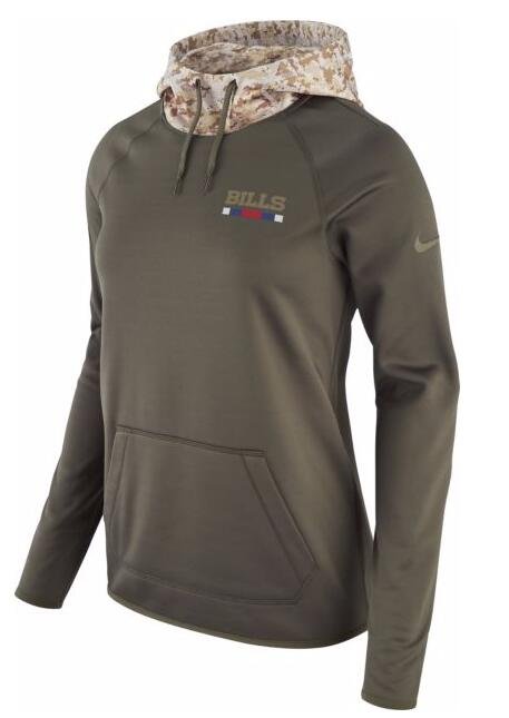 Women's Buffalo Bills Salute to Service Therma-FIT Performance Hoodie