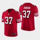 Men's 49ers Jimmy Johnson Red Stitched Limited Jersey