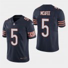 Men's Bears George Mcafee Navy Stitched Limited Jersey