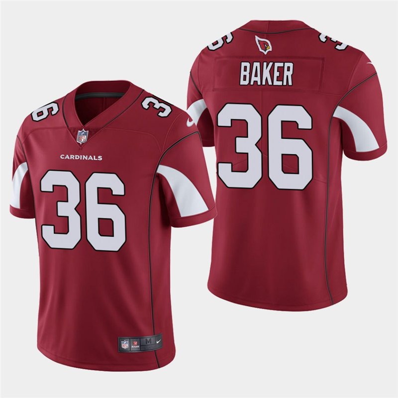 Men's Cardinals Budda Baker Cardinal Stitched Limited Jersey
