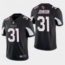 Men's Cardinals David Johnson Black Stitched Limited Jersey