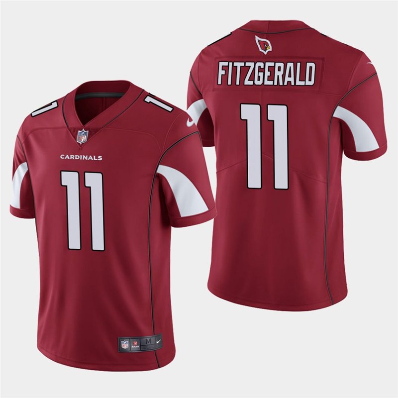 Men's Cardinals Larry Fitzgerald Cardinal Stitched Limited Jersey