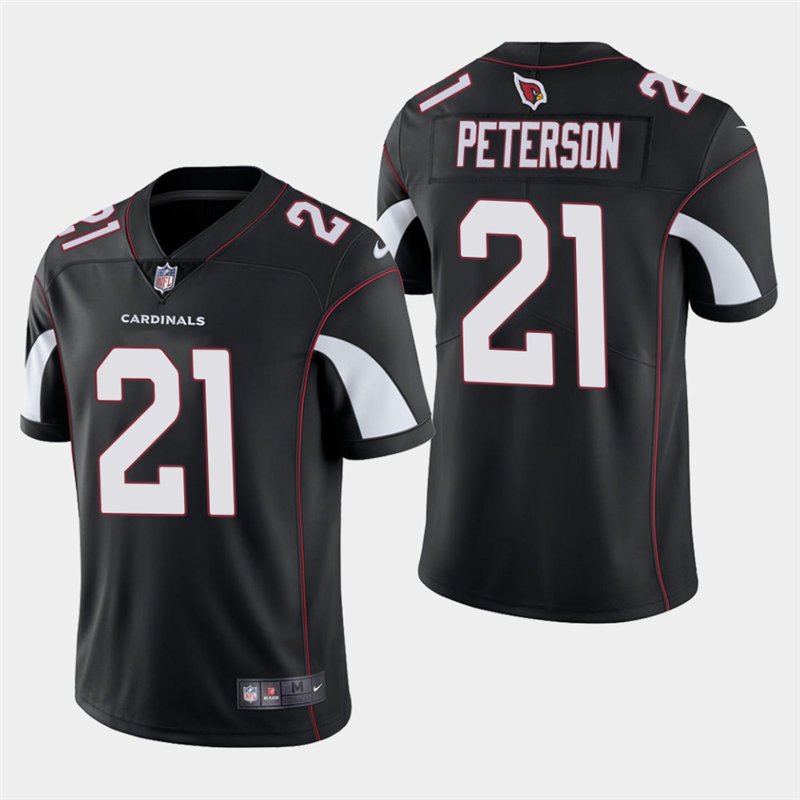 Men's Cardinals Patrick Peterson Black Stitched Limited Jersey