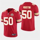Men's Chiefs Justin Houston Red Stitched Limited Jersey