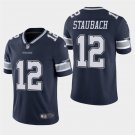 Men's Cowboys Roger Staubach Navy Stitched Limited Retired Player Jersey