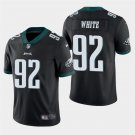 Men's Eagles Reggie White Black Stitched Limited Jersey
