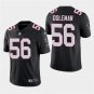 Men's Falcons Chris Doleman Black Stitched Limited Retired Player Jersey