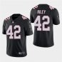 Men's Falcons Duke Riley Black Stitched Limited Jersey