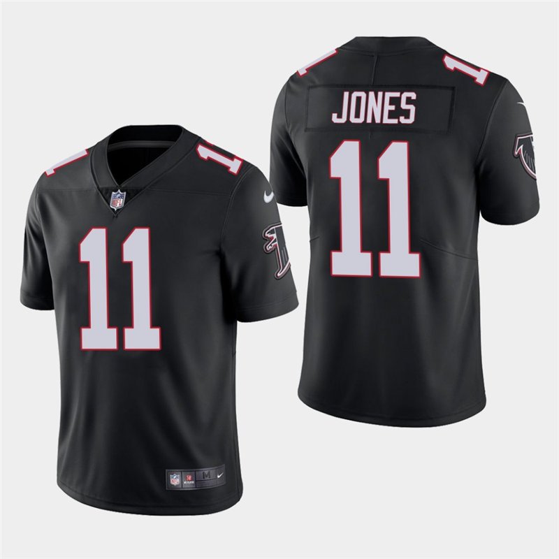 Men's Falcons Julio Jones Black Stitched Limited Jersey