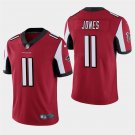 Men's Falcons Julio Jones Red Stitched Limited Jersey