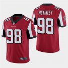 Men's Falcons Takkarist Mckinley Red Stitched Limited Jersey
