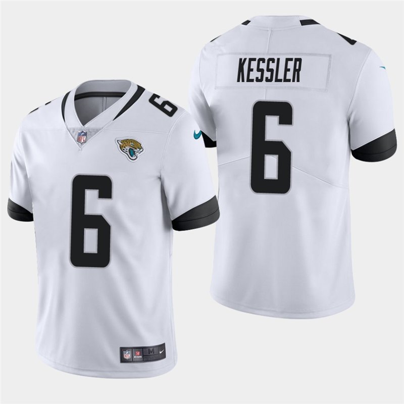 Men's Jaguars Cody Kessler White Stitched Limited Jersey