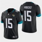 Men's Jaguars Donte Moncrief Black Stitched Limited Jersey