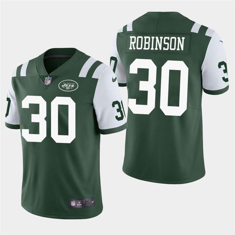 Men's Jets Thomas Rawls Green Stitched Limited Jersey