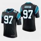 Men's Panthers Mario Addison Black Stitched Limited Jersey