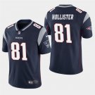 Men's Patriots Eric Decker Navy Stitched Limited Jersey