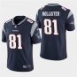 Men's Patriots Eric Decker Navy Stitched Limited Jersey