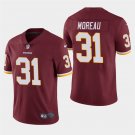Men's Redskins Fabian Moreau Burgundy Stitched Limited Jersey