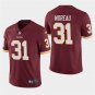 Men's Redskins Fabian Moreau Burgundy Stitched Limited Jersey