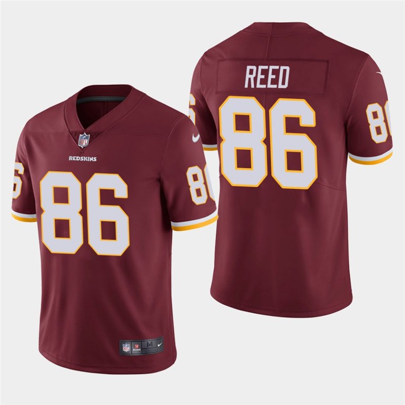 Men's Redskins Jordan Reed Burgundy Stitched Limited Jersey