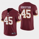 Men's Redskins Pete Robertson Burgundy Stitched Limited Jersey