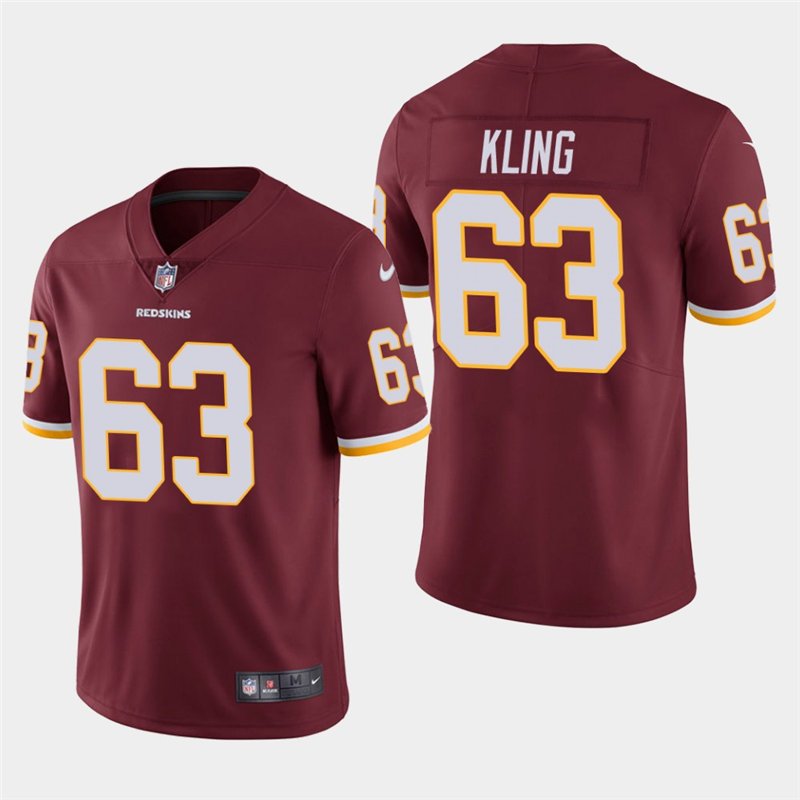 Men's Redskins Tavaris Barnes Burgundy Stitched Limited Jersey