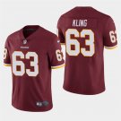 Men's Redskins Tavaris Barnes Burgundy Stitched Limited Jersey