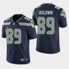 Men's Seahawks Doug Baldwin Navy Stitched Limited Jersey