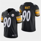 Men's Steelers T.J. Watt Black Stitched Limited Jersey