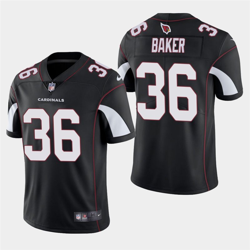 Arizona Cardinals #36 Budda Baker Black Stitched Limited Jersey