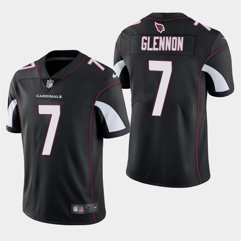 Arizona Cardinals #7 Mike Glennon Black Stitched Limited Jersey