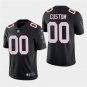 Atlanta Falcons #00 Custom Name And Number Black Stitched Limited Jersey