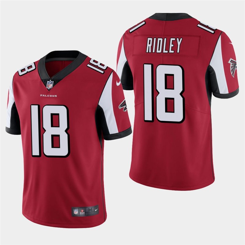 Atlanta Falcons #18 Calvin Ridley Red Stitched Limited Jersey